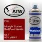 Preview: Ford, Midnight Currant Red Pearl Metallic, EE / 9G / M6381: 400ml Sprühdose, von ATW Autoteile West.